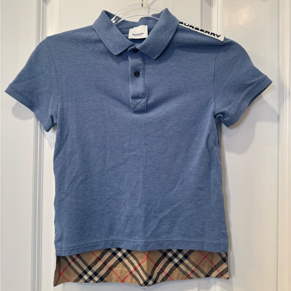 Burberry Polo 8y Boys Blue